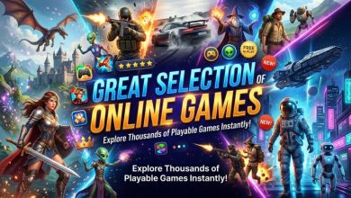 Great Selection of Online Games